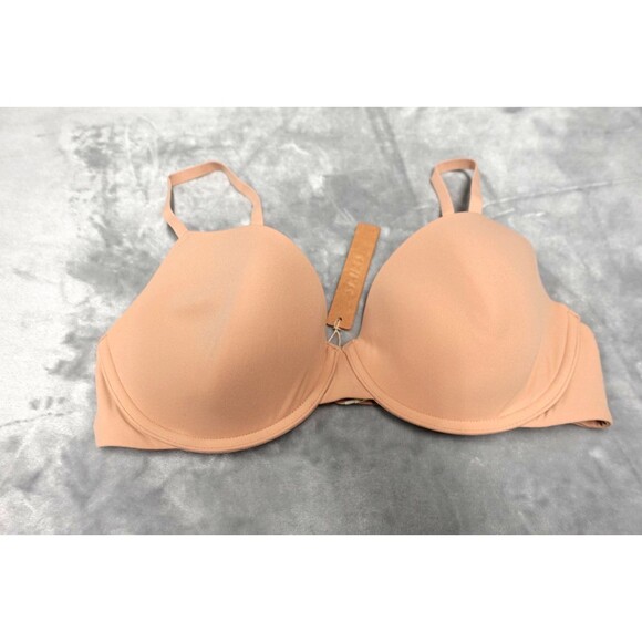 Skims Fits Everybody T-Shirt Bra Beige Clay 36C NWT - Picture 1 of 7